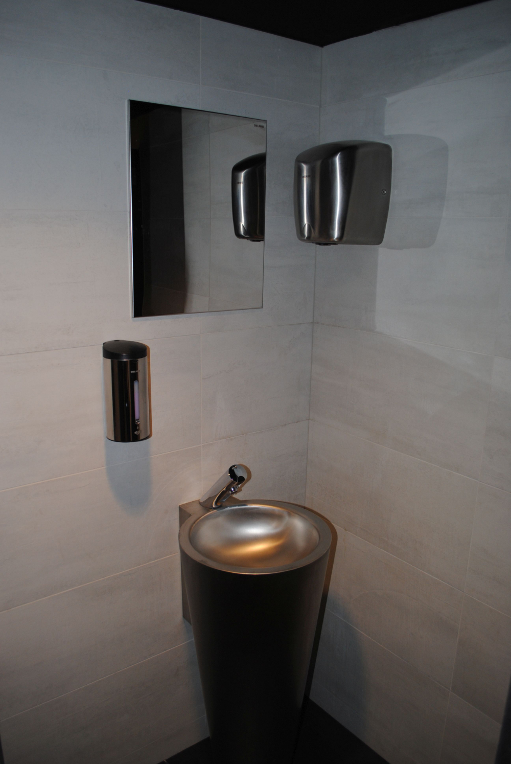 Voor de wastafel werd geopteerd voor de Baila-serie