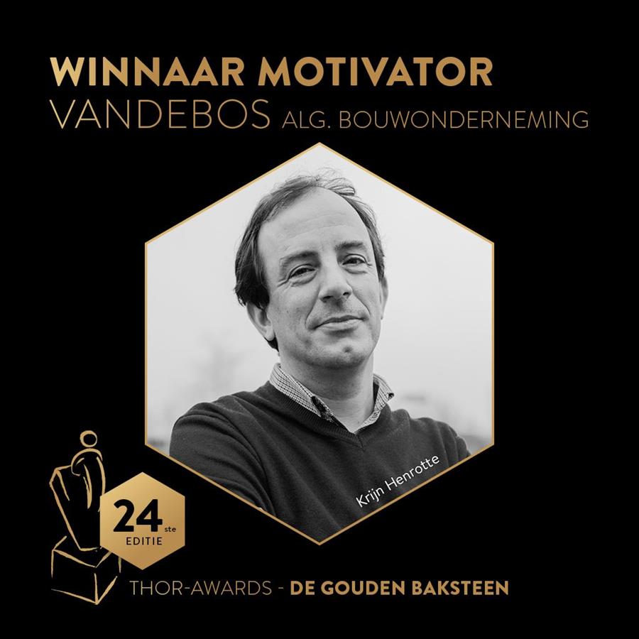 Vandebos Alg. Bouwonderneming uit Alken als Motivator