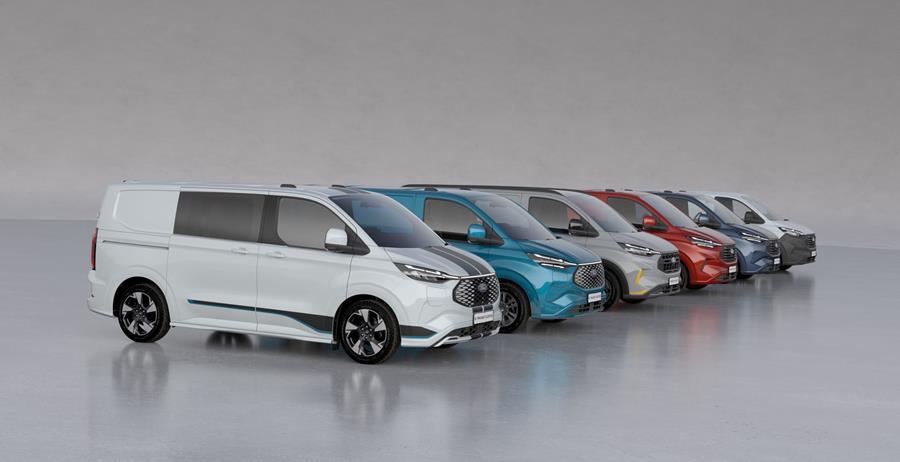 Nieuwe Transit Custom: Ook stekker-benzine-hybrides en vier dieselversies