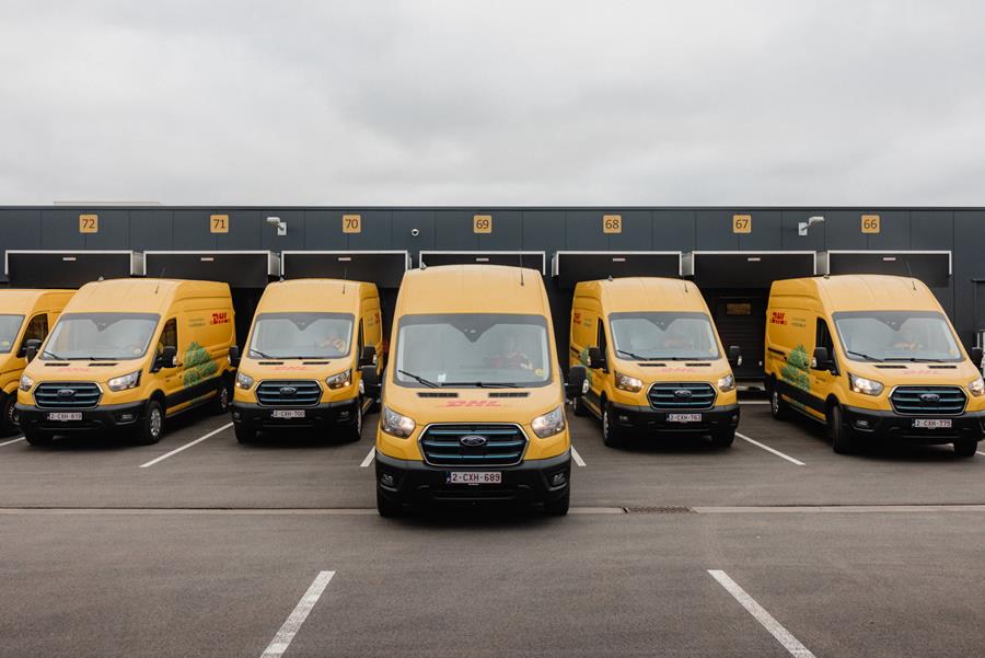Dhl samenwerking ford en shell