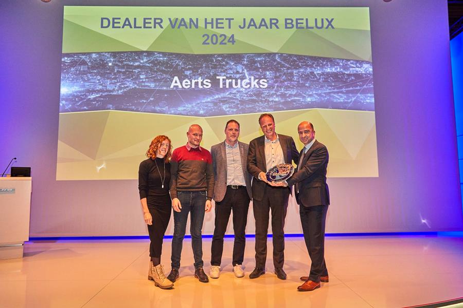 Aerts Trucks uitgeroepen tot “Dealer van het Jaar 2024”