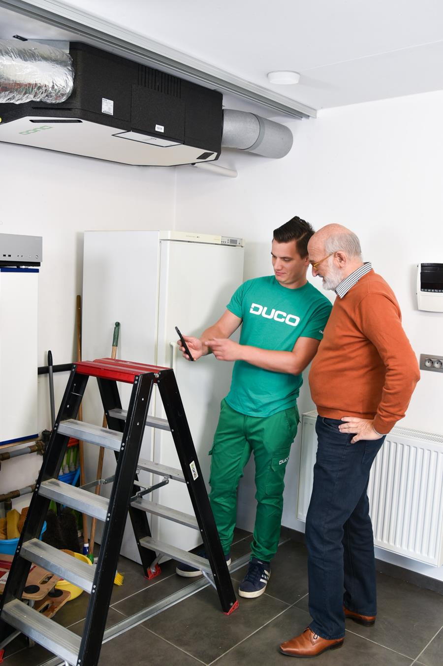 Duco ventilatie-unit