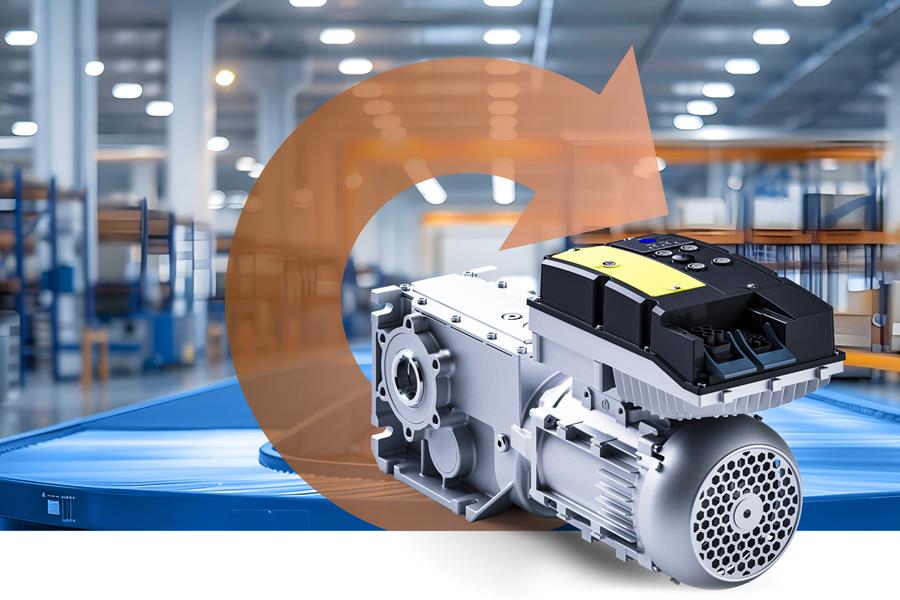 Lenze IE5/IE7 motoraandrijfsysteem
