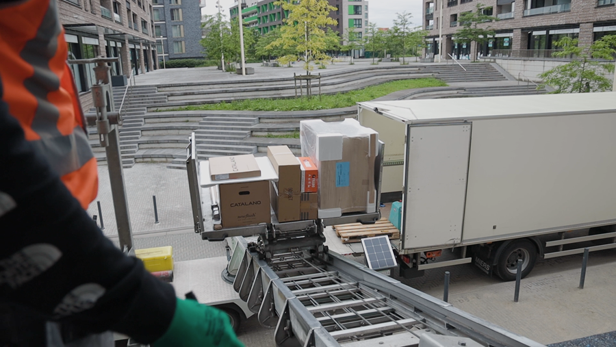 Logistiek niet efficiënt