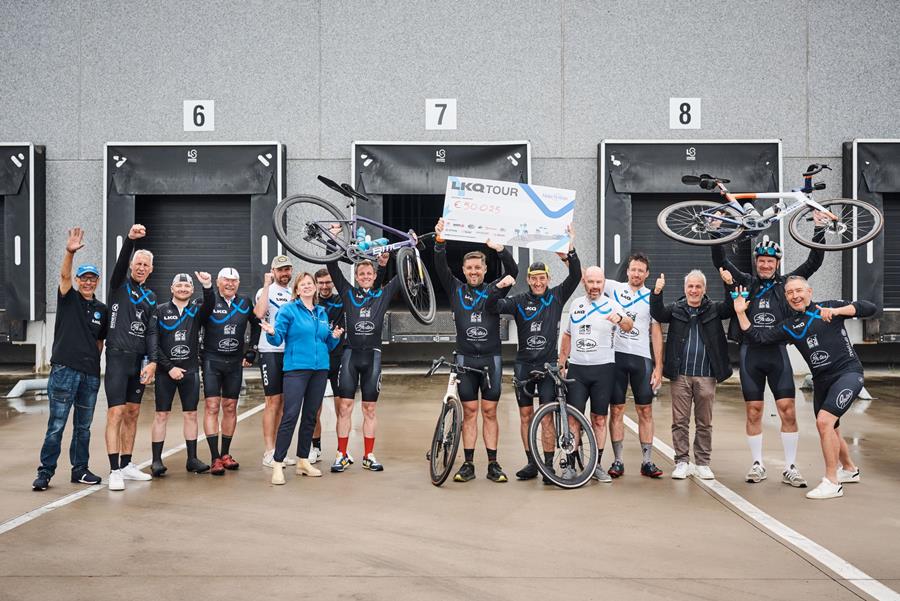 Jubileumeditie LKQ Tour brengt 50.025 euro op voor Make-A-Wish