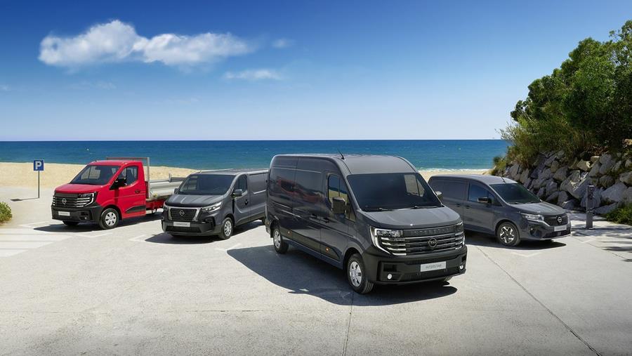 nissan's reeks van krachtige bedrijfswagens